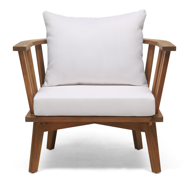 Teague outdoor patio chair with cushions new arrivals